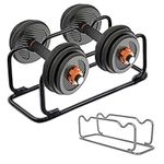 awagas Dumbbell Stand Rack, Strong Steel Dumbbell Storage Stand Barbell Holder, Dumbbell Rack Stand Holder, Weight Dumbbell Storage Racks, Home Gym Weight Holder Rack for Dumbbell Barbell