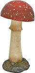 ORIGARDEN Mushroom Decor Outdoor Garden Statue - Garden Gnome's Favorite Garden Decoration Patio Decor (11.8", Red)