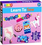 HKKYO Sewing Kits for Kids 8-12 Arts and Crafts for Kids DIY Plush Craft Supplies