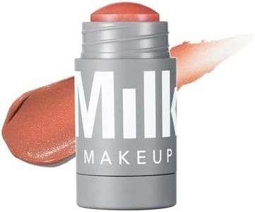 Milk Makeup Lip + Cheek, Smirk (Dusty Rose with Shimmer) - 0.21 fl oz - Cream Blush & Lip Color - Buildable & Blendable - 1,000+ Swipes Per Stick - Non-Comedogenic - Vegan, Cruelty Free