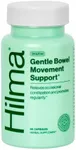 Hilma Gentle Bowel Movement Supplements with Magnesium Citrate – Natural & Gentle Laxatives for Constipation w/Magnesium Citrate, Ginger, Anise & Bitter Orange - 46 Vegan Capsules