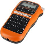 Brother PT-E105 P-Touch Edge Handheld Industrial Label Maker with Interactive Menu and Automatic Lamination (AAA Batteries Not Included)