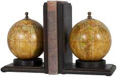 Deco 79 Rustic Mango Wood Bookends 