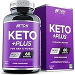 Keto Plus Complex - 10% More Fat Burn with thermogenic Z-Boost Green Tea & mctOil - More bioavailability zinc for Metabolism - Energy Boosting with Magnesium & B-Vitamins - Vegan