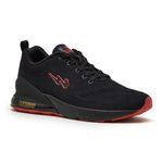 Campus Men's North Plus Running Shoes BLK/RED - 9UK/India