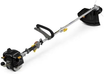 Alpina Débroussailleuse Thermique ABR 26J, Moteur Deux Temps 25,4 CC, 700 W, Largeur de Coupe 43 cm, Tête à Double Fil en Nylon et Lames 3 Dents, Harnais Inclus