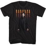 John Wick T Shirt Baba Yaga Adult Short Sleeve T Shirts Action Movie Graphic Tees Men, Black, X-Large