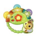 VTech Baby Shaking Sounds Tambourine, Sensory Toy with Lights, Music, Colours, Interactive Gift for Boys & Girls 3, 6, 9, 12, 24 months, English Version