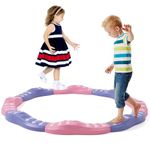 Kids Balance Beam Playset, Autism Sensory Training Stepping Stone for Kids Toddler Gymnastics Children Balance Board for Balance Training Sensory Textured Surface