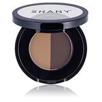 SHANY Brow Duo Makeup Kit, Paraben Free, Brunette