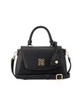 Nine West Women's Camas Mini Flap Handbag, Crossbody, Satchel, Tote, Wallet, Black