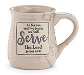 burton+BURTON As For Me And My House We Will Serve Mug