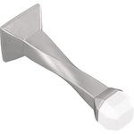 Franklin Brass B47256K-MN-C Bar 3 in. (76 mm) Solid Door Stop in Matte Nickel (5-Pack)