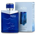 Skinn by Titan, Verge Long Lasting EDP for Men - 100 mL | Perfume for Men | Eau De Parfum for Men | Men's cologne | For Daily Use | Premium Fragrance | Grooming Essentials