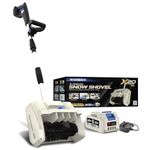 Snow Joe Cordless Snow Shovel Kit with 10" Wide x 5" Deep Snow Cut for Decks, Steps and Walkways, Brushless Motor and Lightweight Design, X20-SNOW-5A