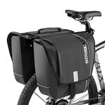 ROCKBROS Bike Panniers Waterproof Bicycles Panniers for Rear Rack 30L Large Capacity Pannier Bags with Rain Cover