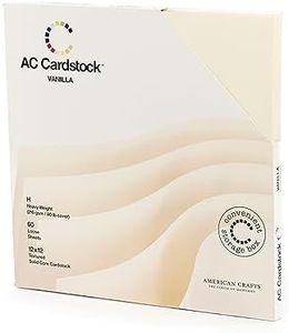 American Crafts - Cardstock Variety Pack, Vanilla