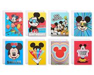 American Greetings Deluxe Disney All-Occasion Card Bundle With Envelopes, Mickey Mouse (32-Count)