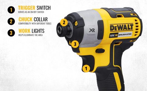 DEWALT 18V Impact Driver – Cordless Power Tool