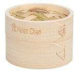 Helen Chen's Asian Kitchen 4-Inch Bamboo Steamers, Set of 2