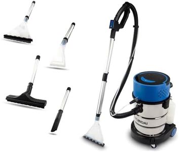Hyundai Wet & Dry Vacuum Carpet Cleaner 1200W 3-in-1 Electric Upholstery Cleaner, 25L Stainless Steel Cylinder, 18kPa Suction, Blower Function, Dual Water Tanks, 6m Cable, 8.1kg – Home & Car Use