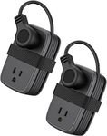 2 Pack Travel Power Strip with USB C Port, NTONPOWER Flat Plug Extension Cord with 4 Outlets 3 USB (1 USB C) for Cruise Ship, 4ft Wrapped Short Extension Cord for Home Hotel Travel Essentials