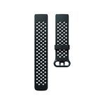 Fitbit Charge 3, Accessory Sport Band, Black, Small