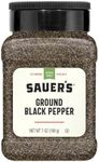 Sauer's Value, Ground Black Pepper, 7.0 Ounce (Pack of 1)