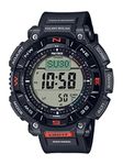 Casio Men's Tough Solar Watch with Bio-Based Plastic Strap, Black, 22 (Model: PRG-340-1CR)