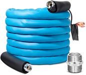 Kohree 25FT Heated Drinking Water Hose for RV, -40 ℉ Heated RV Fresh Water Hose 5/8", Heavy Duty Heated Water Hose for RV, Camper, Truck, Leak Free, Abrasion-Resistant Cover, Energy Saving Thermostat