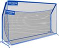 12x7ft Golf Net w/Extra Striking Net, Heavy Duty Golf Hitting Practice Net