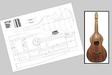 Plan of a Weissenborn Acoustic Lap Slide Guitar - Full Scale Print …