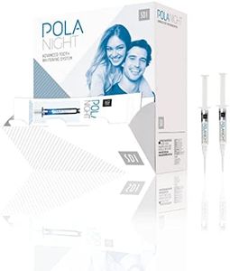 TEETH WHITENING GEL POLA Night 18% CP Carbamide Peroxide Advanced Home Whitening System POLA White, 3 Gram/Syringe x 4