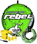 AIRHEAD Rebel Kit w/Deck Tube, Pump & Tube Rope