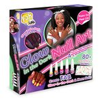 FabLab FL112 Glow in the Dark And Neon Nail Art Painting Kit with Stickers