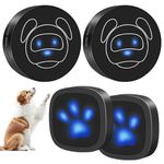Whimsii Dog Door Bell for Potty Training, Wireless Dog Doorbell Ring to Go Outside, IP65 Waterproof Touch Buttons, 55 Melodies & 1000 Feet Range