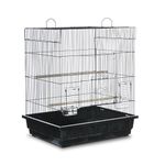 Prevue Pet Products Square Top Parakeet Cage, Black