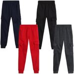 Quad Seven Boys Sweatpants - 4 Pack