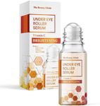 Beauty Elixir Vitamin C Under Eye Roller Serum -, Anti-Aging & Reduces Puffiness - Dermatologist Tested, Clean Beauty & Natural Ingredients for All Skin Types - 1 Fl. Oz