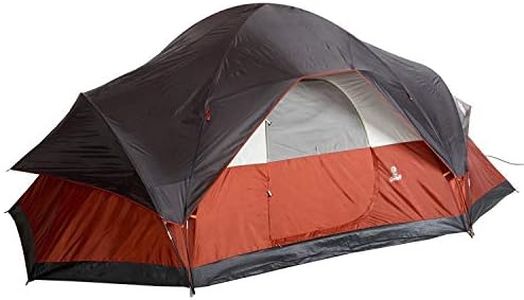 Coleman 8-Person Red Canyon Tent,204" L x 120" W x 72" H