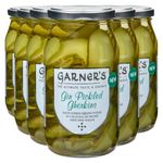 Garner's Gin Pickled Gherkins, 430 g (Pack of 6)