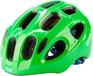 ABUS Youn-I MIPS Kids Helmet - Modern Bike Helmet for Children - for Girls and Boys - Green, Size M