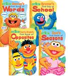 Sesame Street 4 Board Book Set