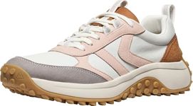 KEEN Women's KS86 Comfortable Durable Retro Style Sneakers, KEEN Maple/Cameo Rose, 9