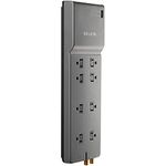 Belkin BE108230-06 Home/Office Surge Protector (8-Outlet; 1-in/2-out Telephone/Modem Protection & coaxial Protection)