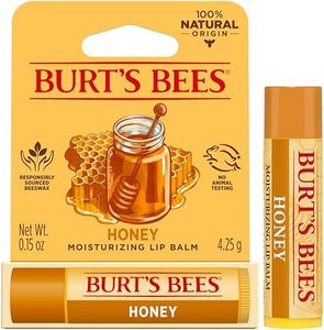 Burt's Bees 100% Natural Origin Moisturising Lip Balm, Honey with Beeswax, 1 Tube, 4.25g