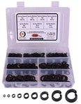 Epi-Torque; The Epic Torque #Doityourself Hi-Tensile Spring Lock Split Lock Washer 7 Sizes M3, M4, M5, M6, M8, M10, M12 Assortment Pack of 710 Pcs with Plastic Storage Box