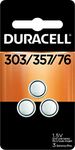 Duracell 303/357 1.5v Watch/Electronic Batteries 3 Count (Pack of 3)