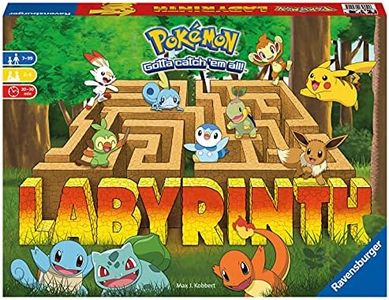 Ravensburger Pokémon Labyrinth Family Board Game for Kids & Adults Age 7 & Up - So Easy to Learn & Play with Great Replay Value