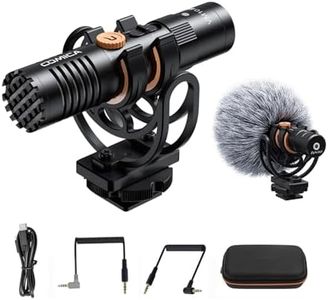comica VM10 PRO Camera Microphone Mini Digital Shotgun Microphone for Smartphones/Cameras/Computers/Tablet PC,Mic